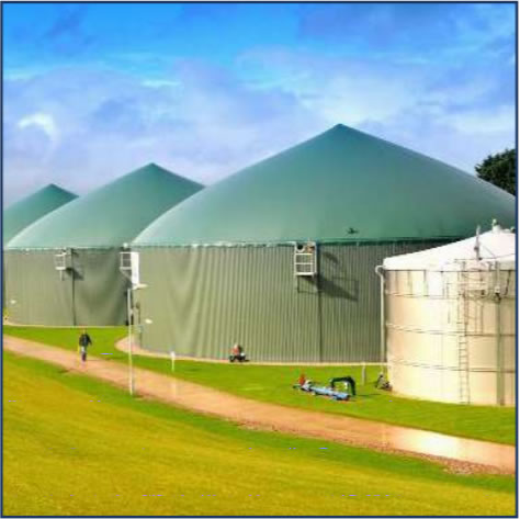 Solarthermisches Biogas
